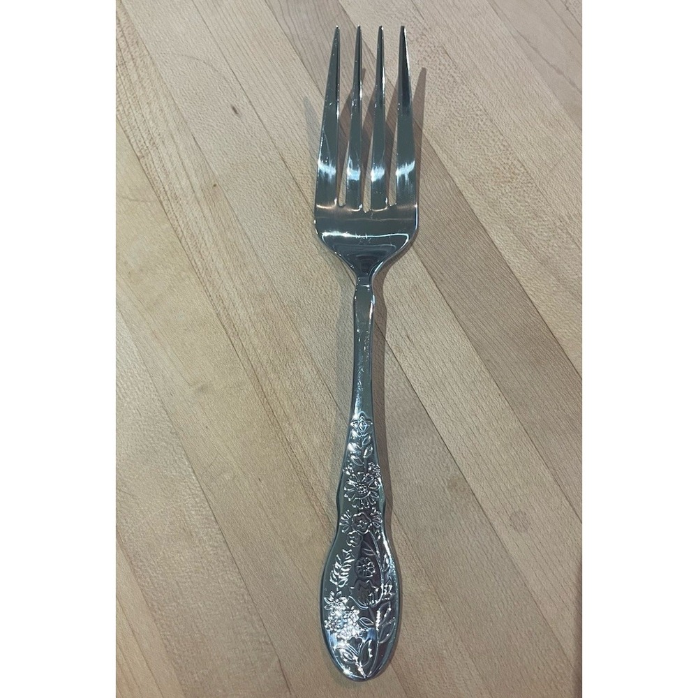 The Pioneer Woman Mazie Meat Fork Serving Utensil Stainless Steel Cottagecore